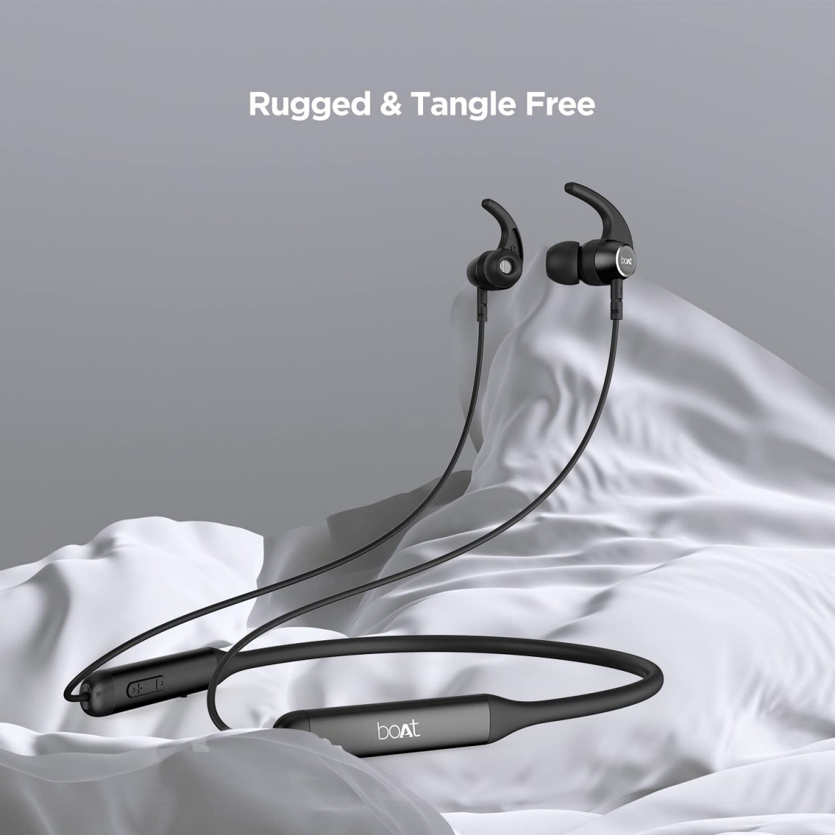 boAt Rockerz 330 in-Ear Bluetooth Neckband with Upto 30 Hours Playtime ASAP Charge Signature Sound Dual Pairing  IPX5 with Mic Active Black