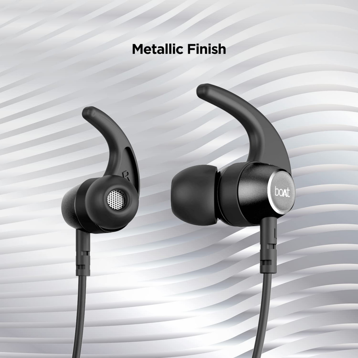 boAt Rockerz 330 in-Ear Bluetooth Neckband with Upto 30 Hours Playtime ASAP Charge Signature Sound Dual Pairing  IPX5 with Mic Active Black