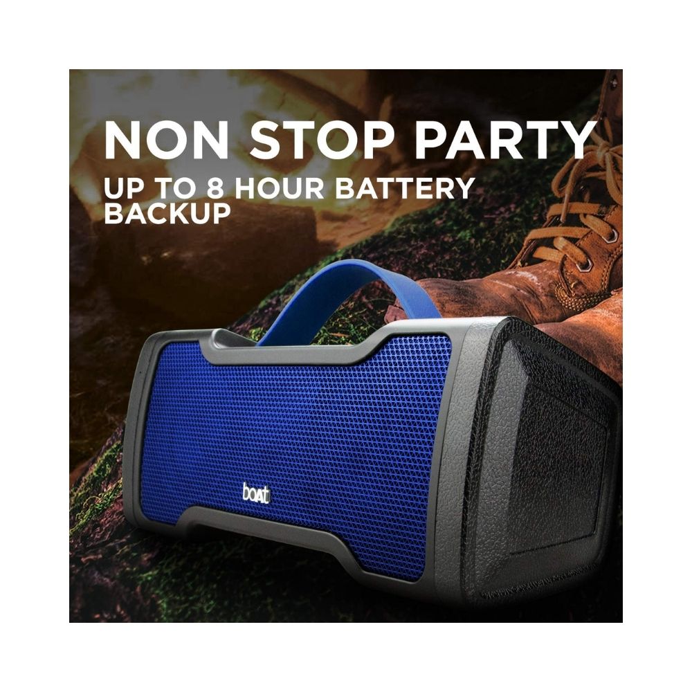 boAt Stone 1000 14W Bluetooth Speaker with 8 Hours Playback Bluetooth v50 IPX5 Water ResistanceBlue
