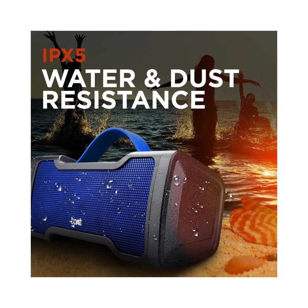 boAt Stone 1000 14W Bluetooth Speaker with 8 Hours Playback Bluetooth v50 IPX5 Water ResistanceBlue