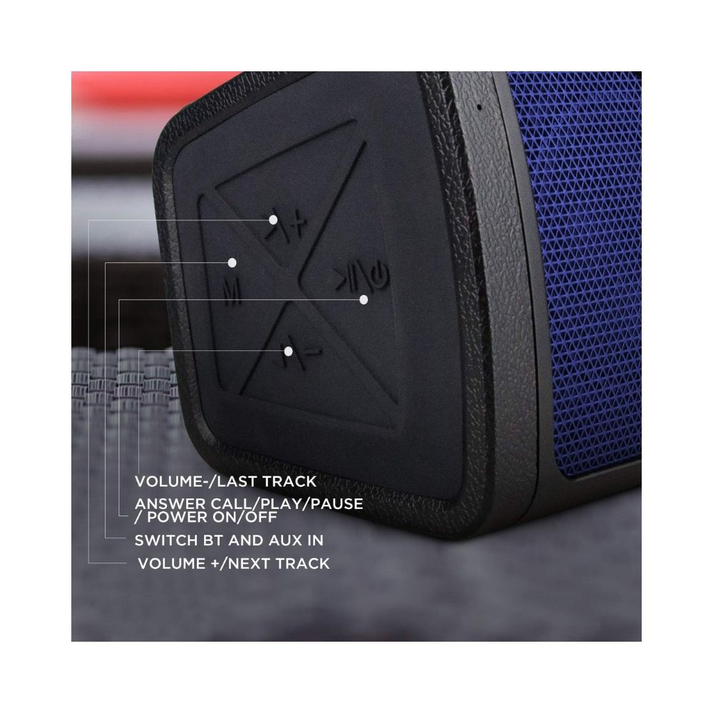 boAt Stone 1000 14W Bluetooth Speaker with 8 Hours Playback Bluetooth v50 IPX5 Water ResistanceBlue