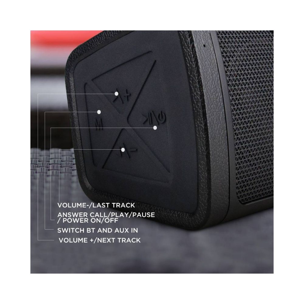 BoAt Stone 1010 Portable Bluetooth Speaker with 14 Watt(Active Black)