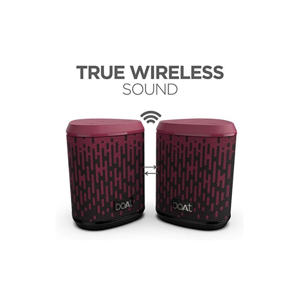 boAt Stone 170 with 5W Bluetooth Speaker Mysterious Maroon