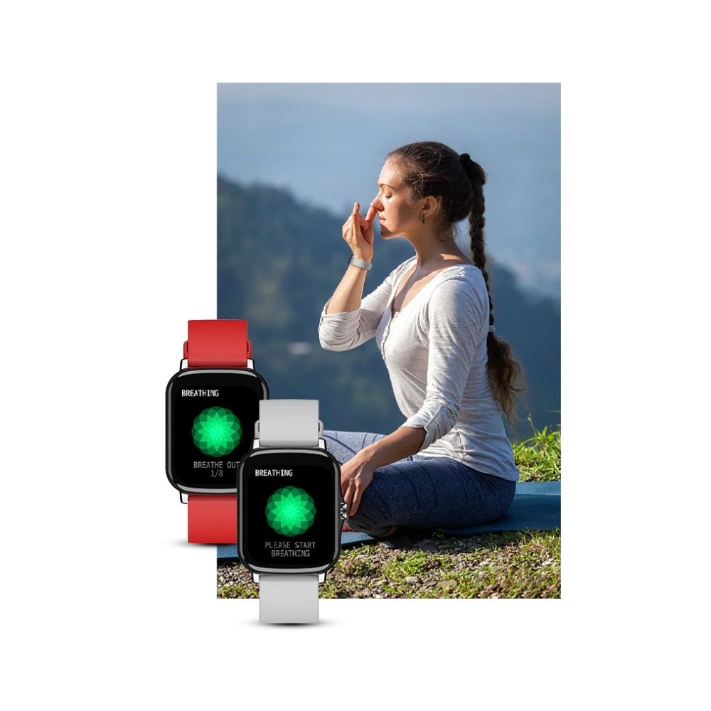 boAt Watch Vertex 1.69 HealthEcosystem Smart Watches (Black Strap)