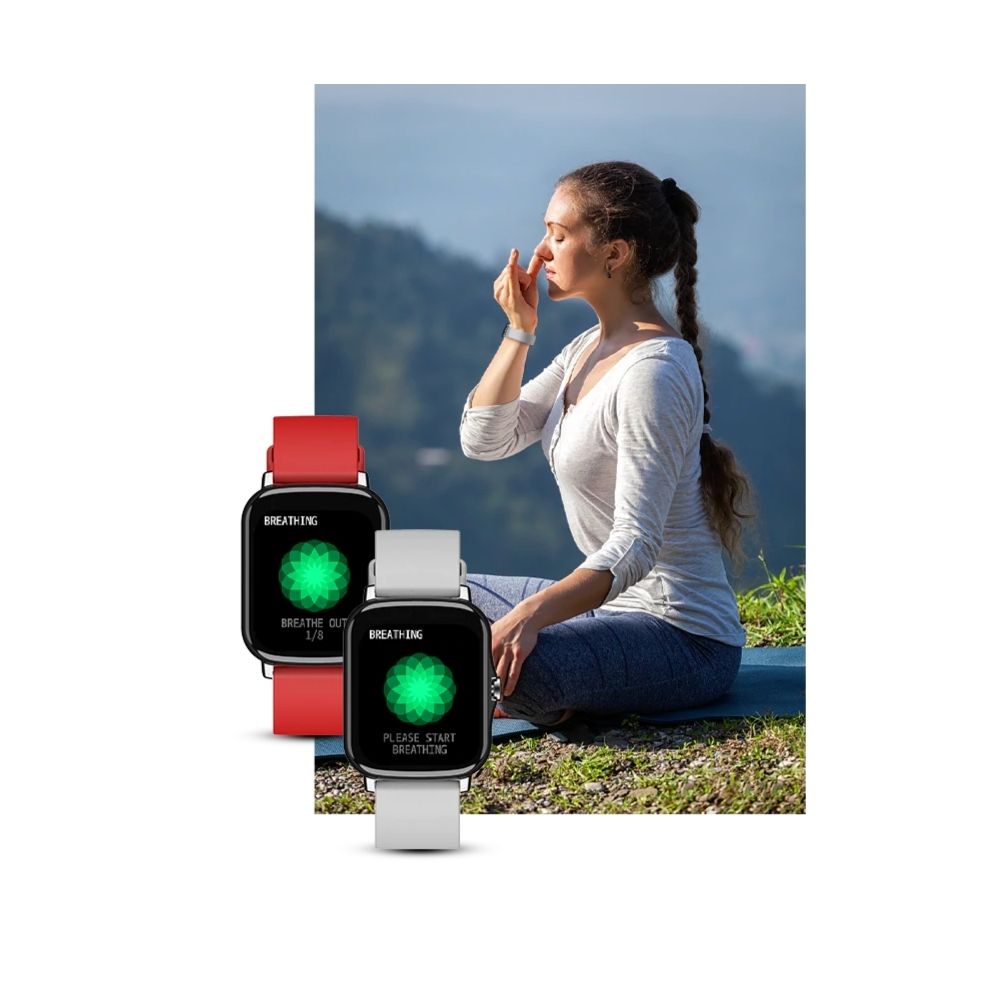 boAt Watch Vertex 1.69 HealthEcosystem Smart Watches (Grey Strap)