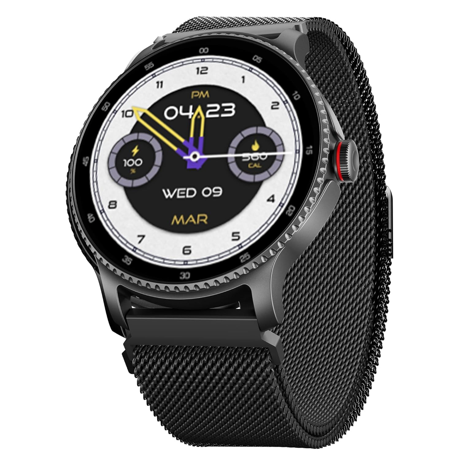 Boat Wave Sigma 3 wTurn-by-Turn Navigation 201 51 cm HD Display Bluetooth Calling Crest OS QR Tray Watch Face Studio Coins Emergency SOS Smart Watch for Men  WomenCool Grey