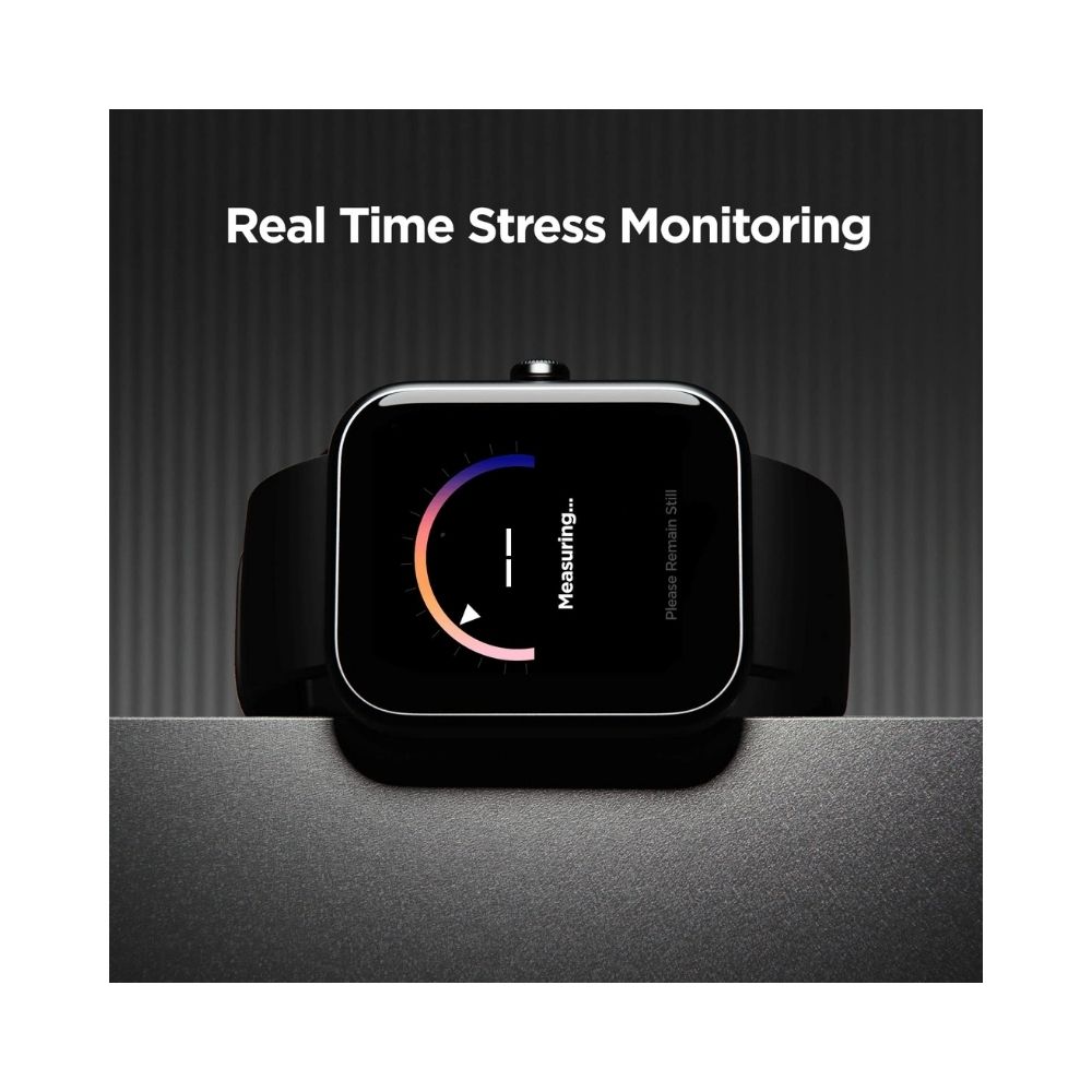 boAt Xtend Smartwatch with Alexa Built-in, 1.69â HD Display (Charcoal Black)