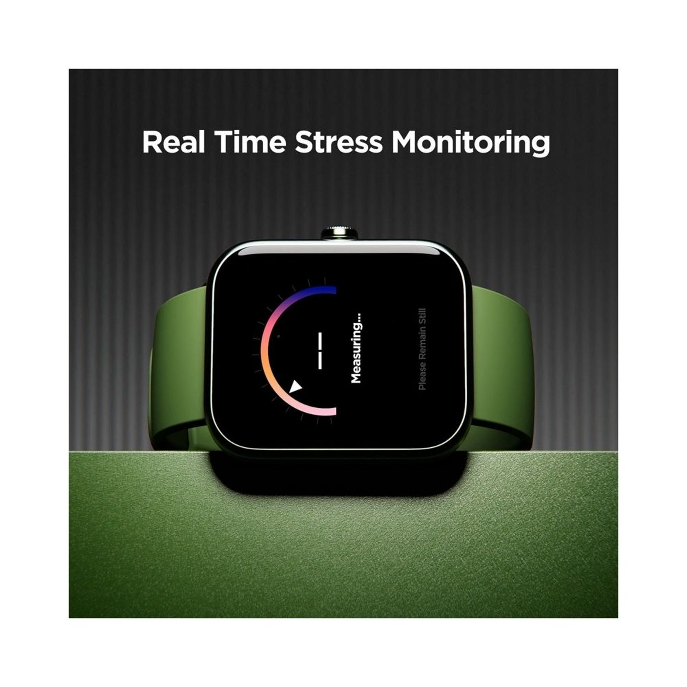 boAt Xtend Smartwatch with Alexa Built-in, 1.69 HD Display (Olive Green)