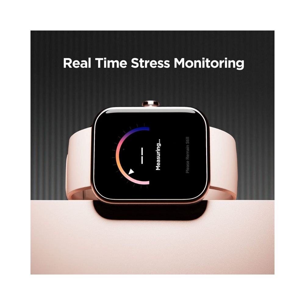 boAt Xtend Smartwatch with Alexa Built-in, 1.69ÃÂ HD Display (Sandy Cream)
