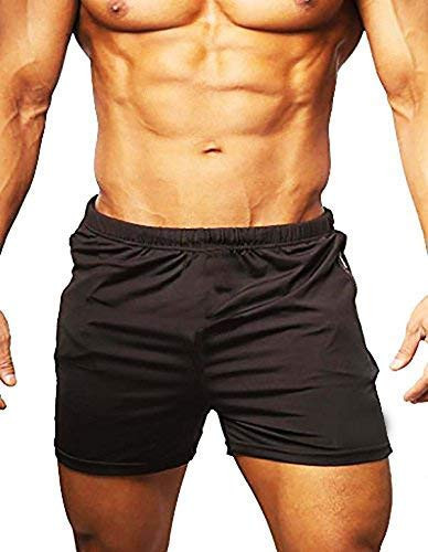 BODY MAXX Compression Half Tight Plain Athletic Fit Multi Sports Cycling, Cricket, Football, Badminton, Gym, Fitness & Other Outdoor Inner Wear for Men (Black, Extra Small)