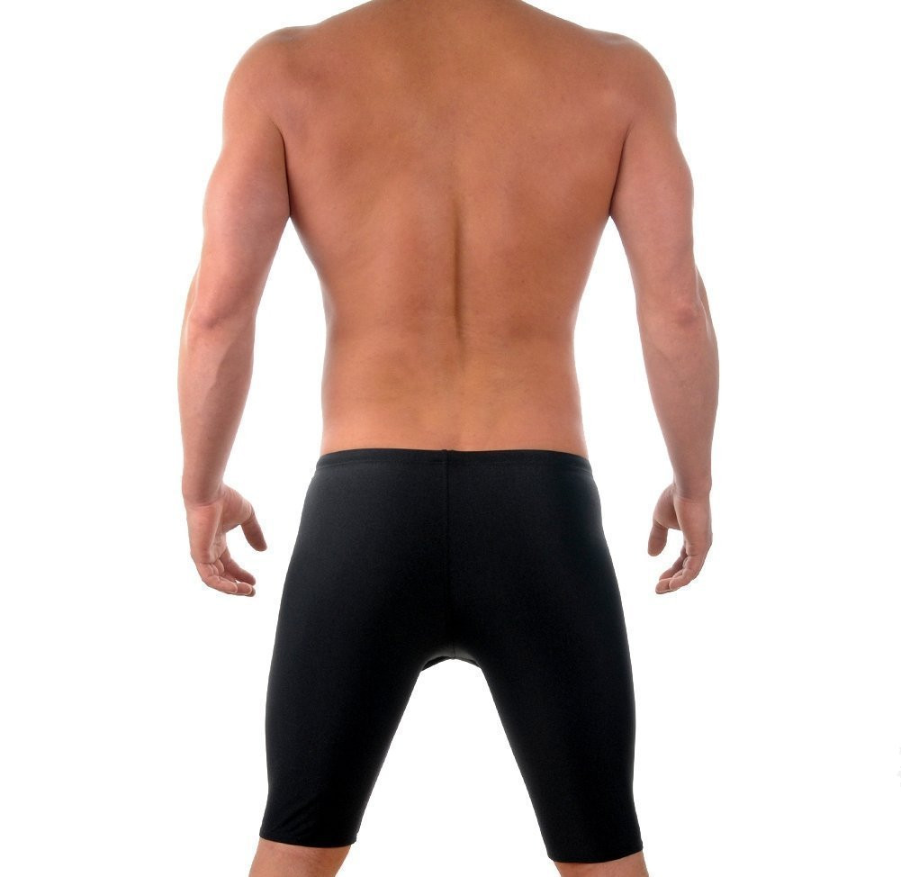 BODY MAXX Compression Half Tight Plain Athletic Fit Multi Sports Cycling, Cricket, Football, Badminton, Gym, Fitness & Other Outdoor Inner Wear for Men (Black, Extra Small)