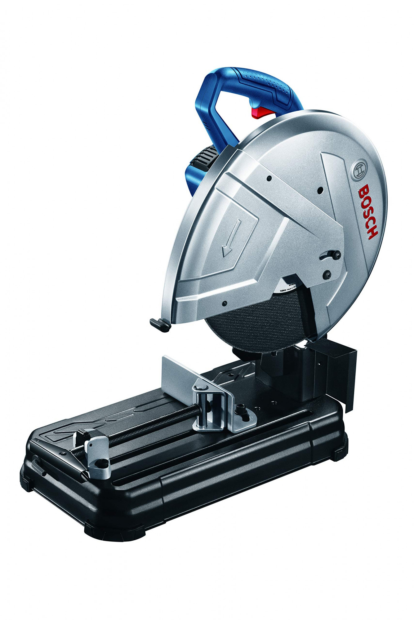 Bosch 0601B373F0-GCO220 2200-Watt 14-inch Chop Saw Machine (Blue) with GDC 120 Professional Marble Cutter Combo