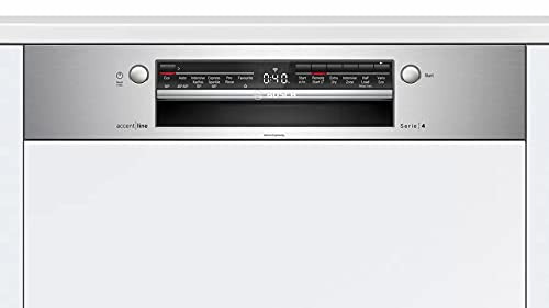 Bosch Serie  4 semi-integrated In Built dishwasher 60 cm Stainless steel SMI4IVS00I
