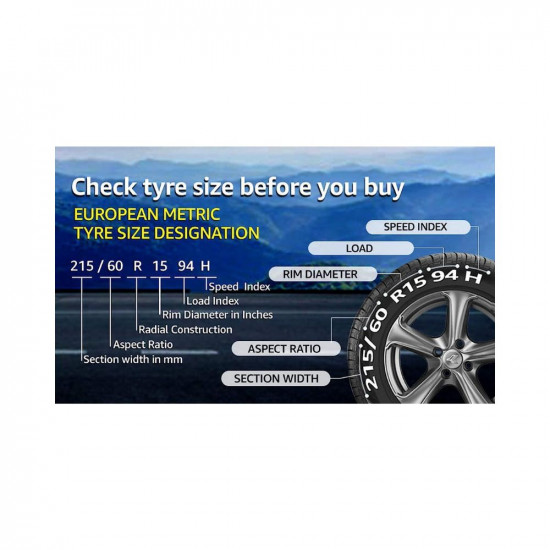 Bridgestone B390 TL 205/65 R15 94S Tubeless Car Tyre for Toyota Innova(All Models)