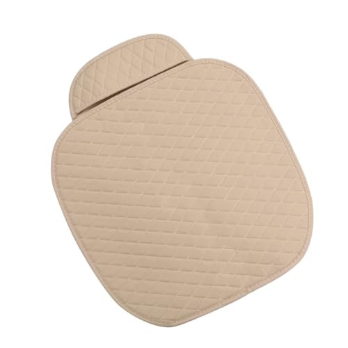 BROGBUS Car Seat Mat Vehicle Seat Cover Car Seat Cushions Front Single Seat Cover and Rear Seat Cover