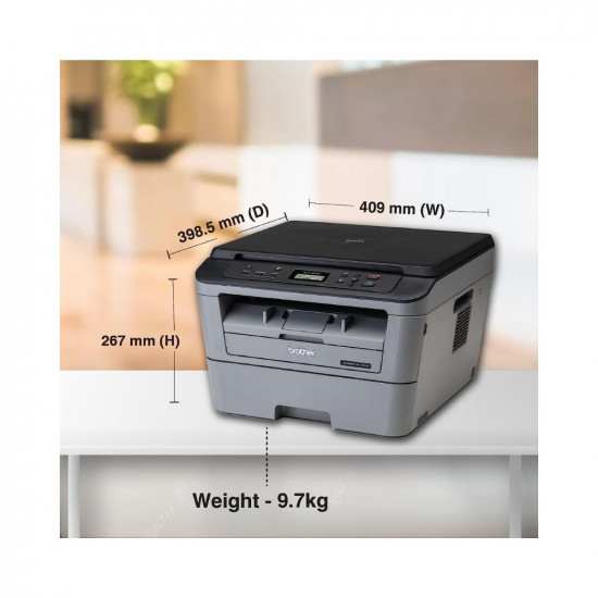 Brother DCP-L2520D Multi-Function Monochrome Laser Printer with Auto-Duplex Printing