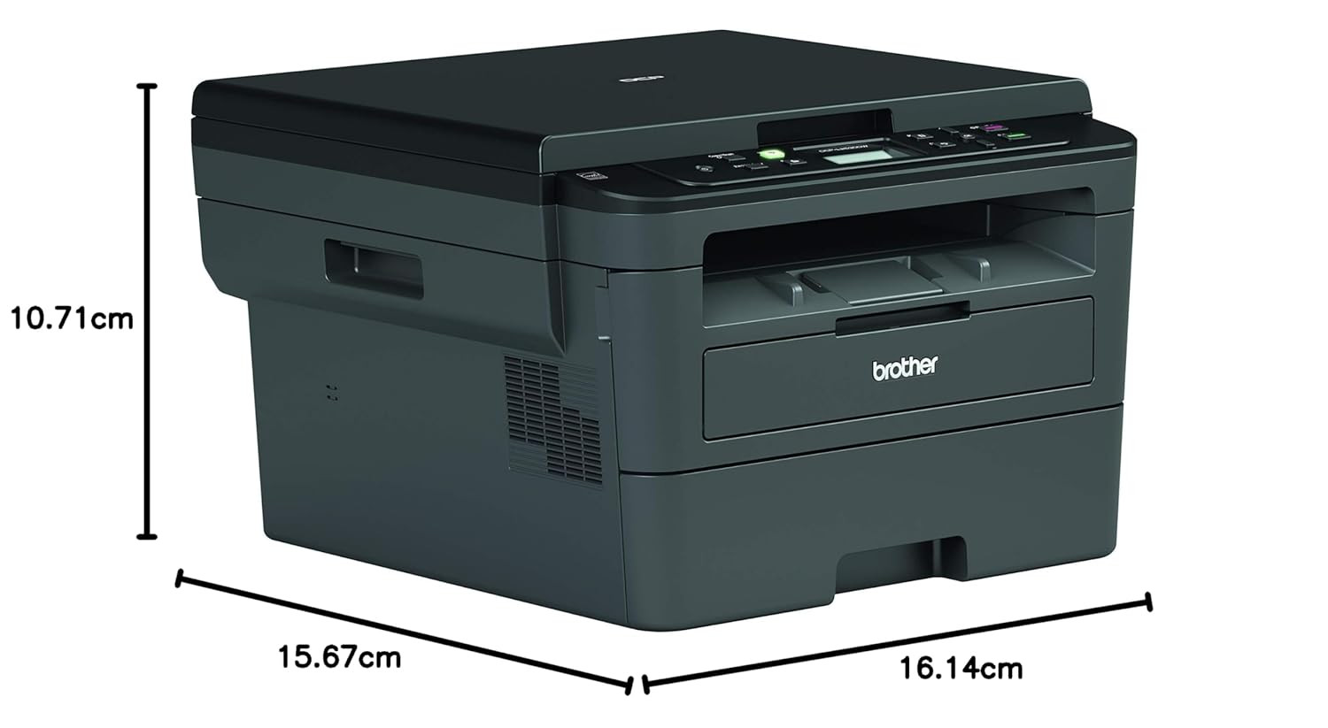 Brother DCP-L2531DW Multi-Function Monochrome Laser Printer with Auto-Duplex Printing  Wi-Fi