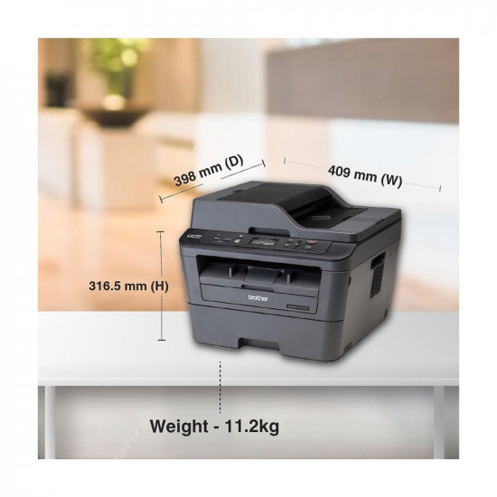 Brother DCP-L2541DW Multi-Function Monochrome Laser Printer with Wi-Fi, Network & Auto Duplex Printing