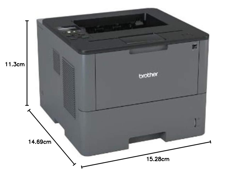 Brother HL-L6200DW Business Laser Printer with Wi-Fi Network  Auto Duplex Printing Black