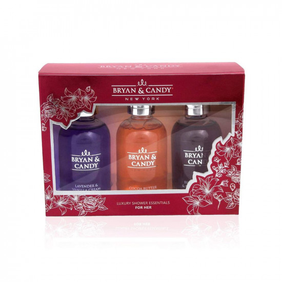 Bryan & Candy Luxurious Shower Gel Combo Kit Christmas Gift Set For Women And Men