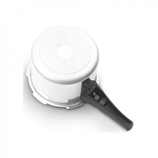 Butterfly Cordial Induction Base Aluminium Pressure Cooker with Outer Lid 3 Litres Silver