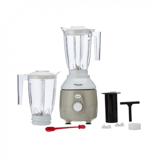 Butterfly Juice Master 900 W 2 Jars Each 2 Ltr Garlic Grey