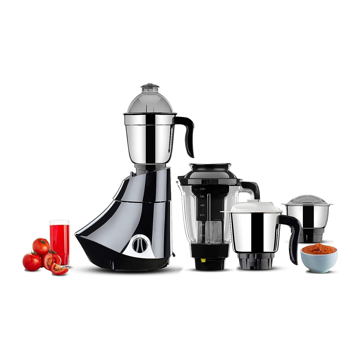 Butterfly Smart Mixer Grinder 750W 4 Jars Grey