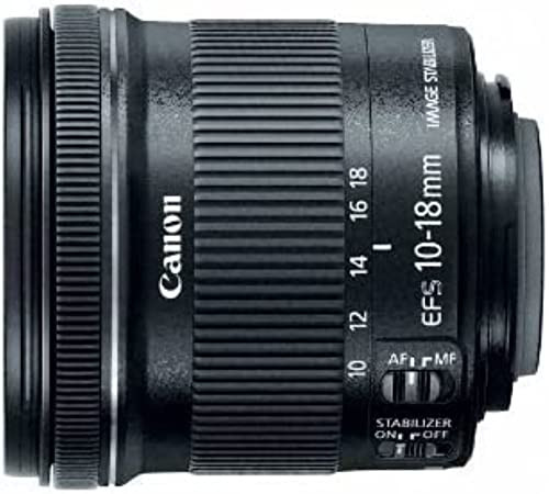 スマホ/家電/カメラCanon EFS10-18mm f/4.5-5.6 IS STM フィルター付