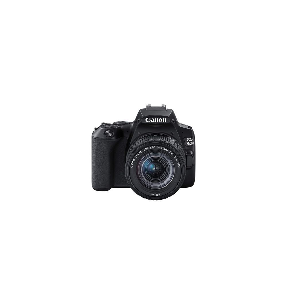 Canon EOS 200D II 241MP Digital SLR Camera  EF-S 18-55mm f4 is STM Lens Black