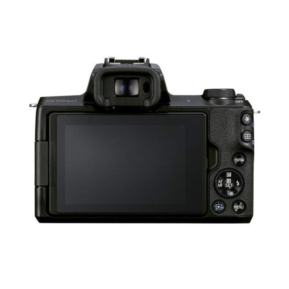 Canon M50 Mark II 15-45mm f3.5-6.3 is STM Digital Zoom Camera (Black)