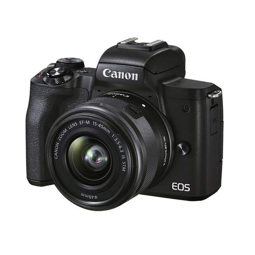 Canon M50 Mark II 15-45mm f35-63 is STM Digital Zoom Camera Black