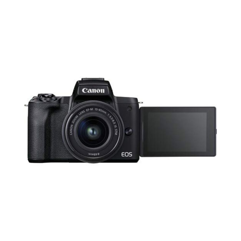 Canon M50 Mark II 15-45mm f3.5-6.3 is STM Digital Zoom Camera (Black)