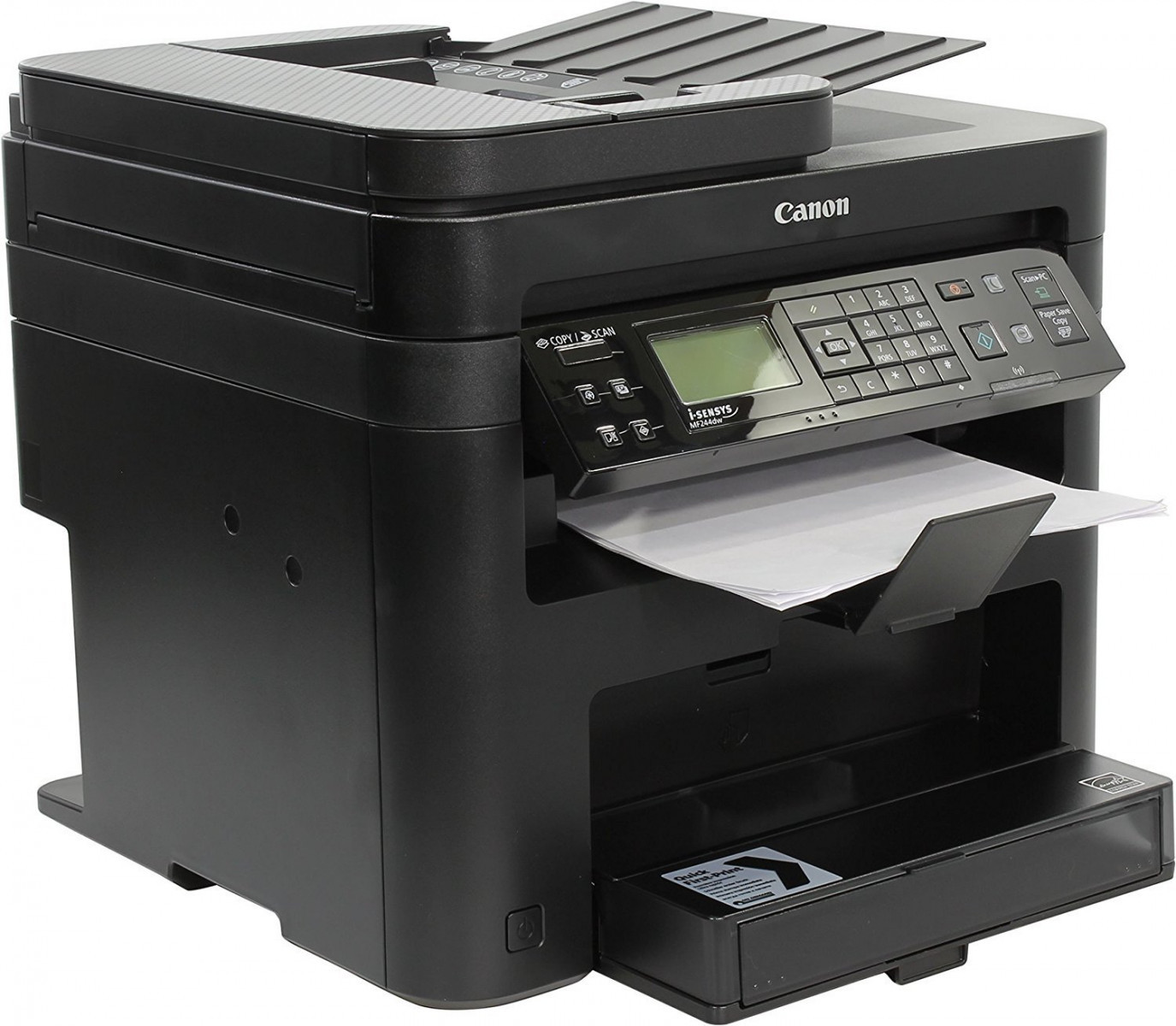 Canon MF244DW Digital Multifunction Laser Printer Black Standard