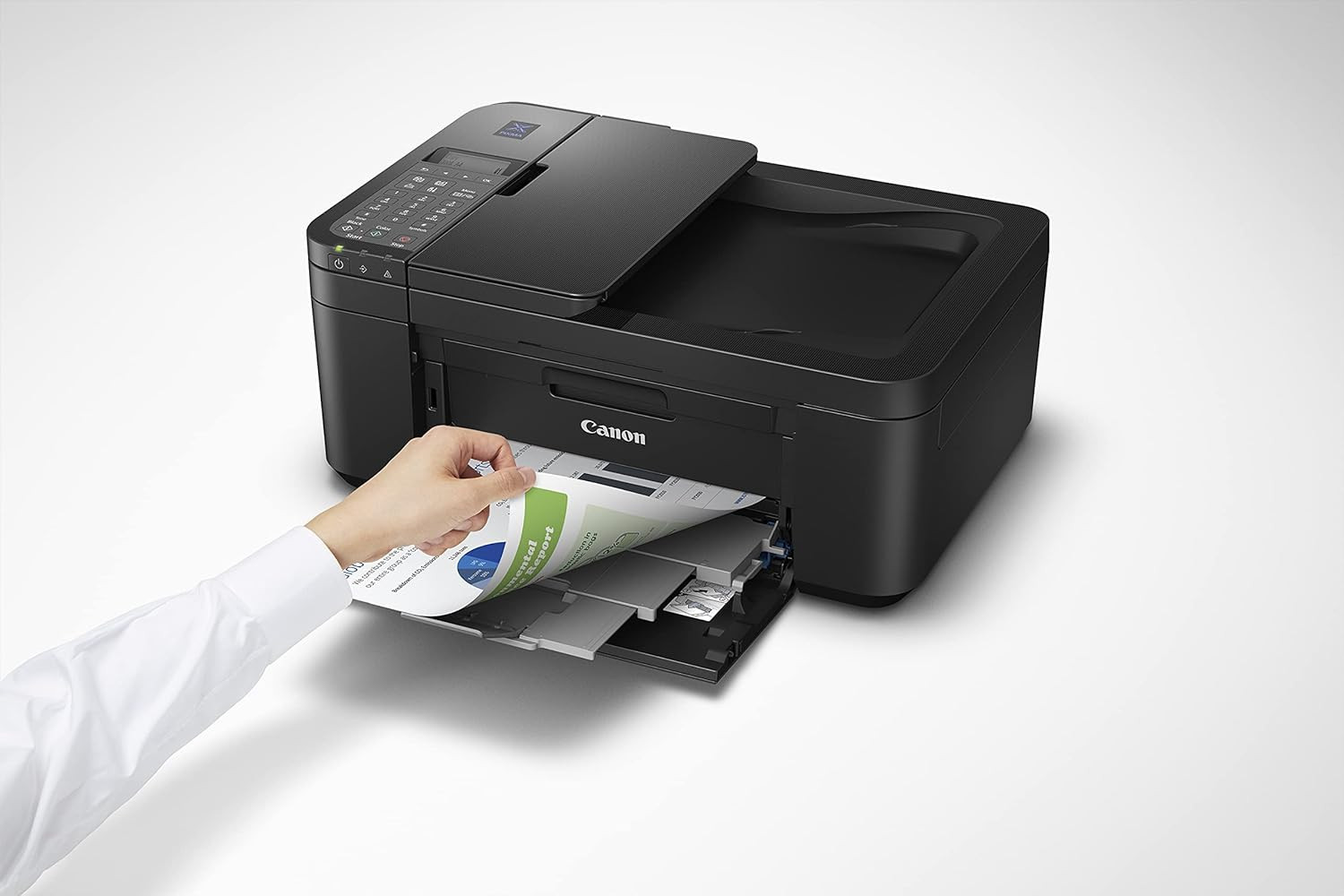 Canon PIXMA E4570 All in One Print Scan Copy WiFi Ink Efficient Colour Printer