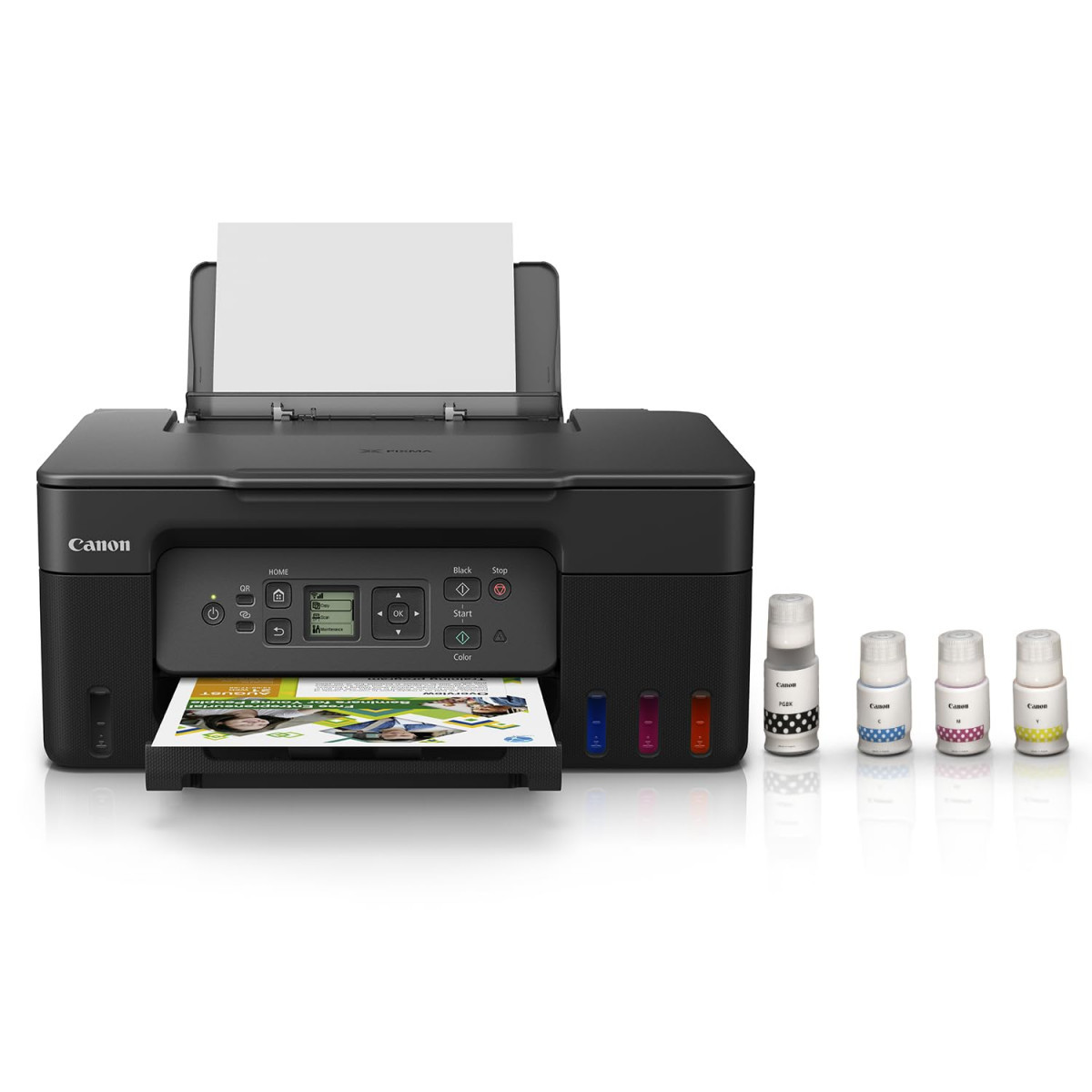 Canon PIXMA MegaTank G3770 BK All-in-one Print Scan Copy WiFi Inktank Colour Printer