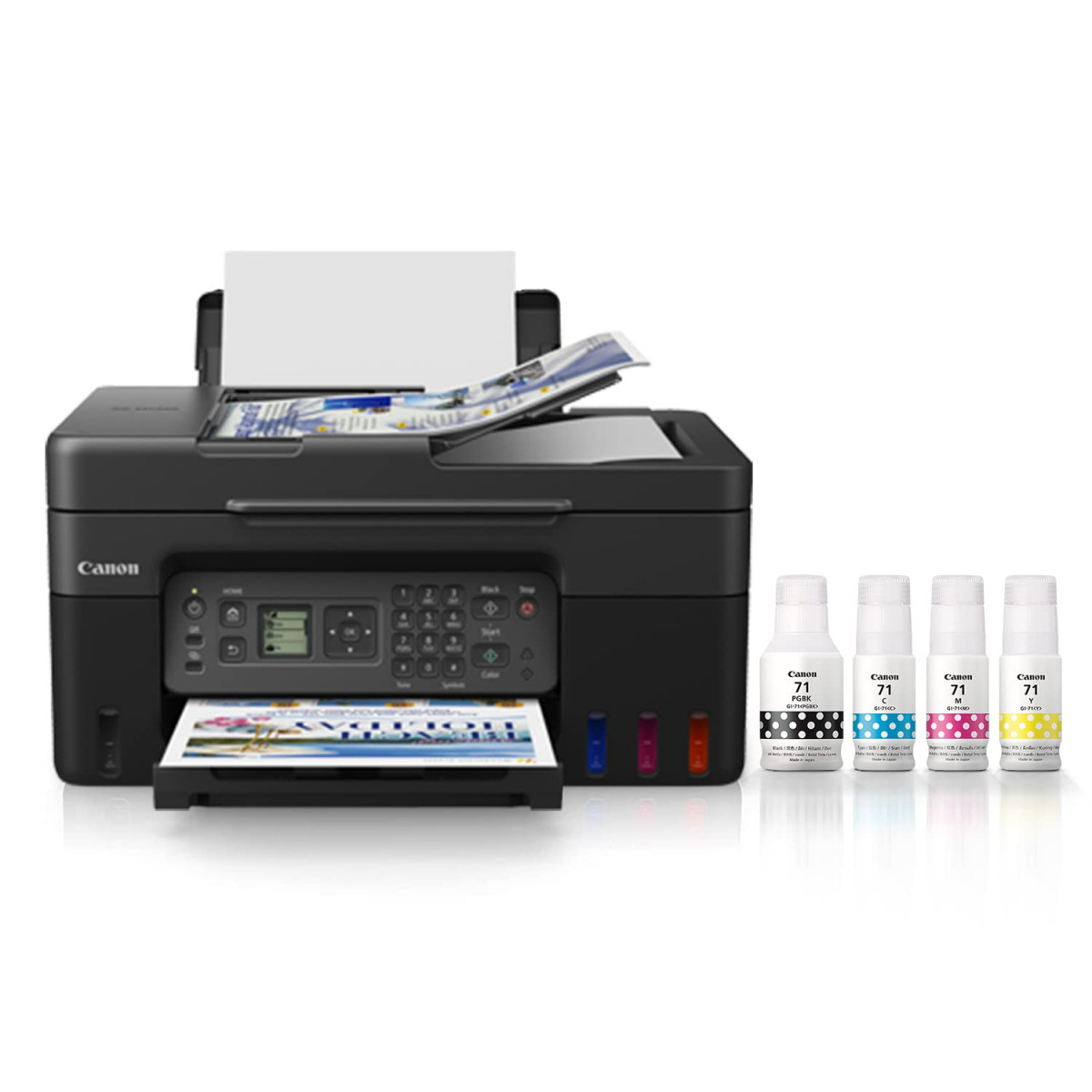 Canon PIXMA MegaTank G4770 All-in-one Print Scan Copy Wireless Inktank Printer with ADF and Fax