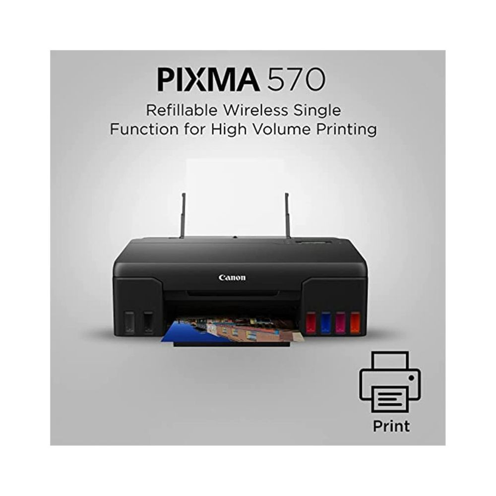 Canon PIXMA MegaTank G570 6 Colour High Volume Printing Photo Printer