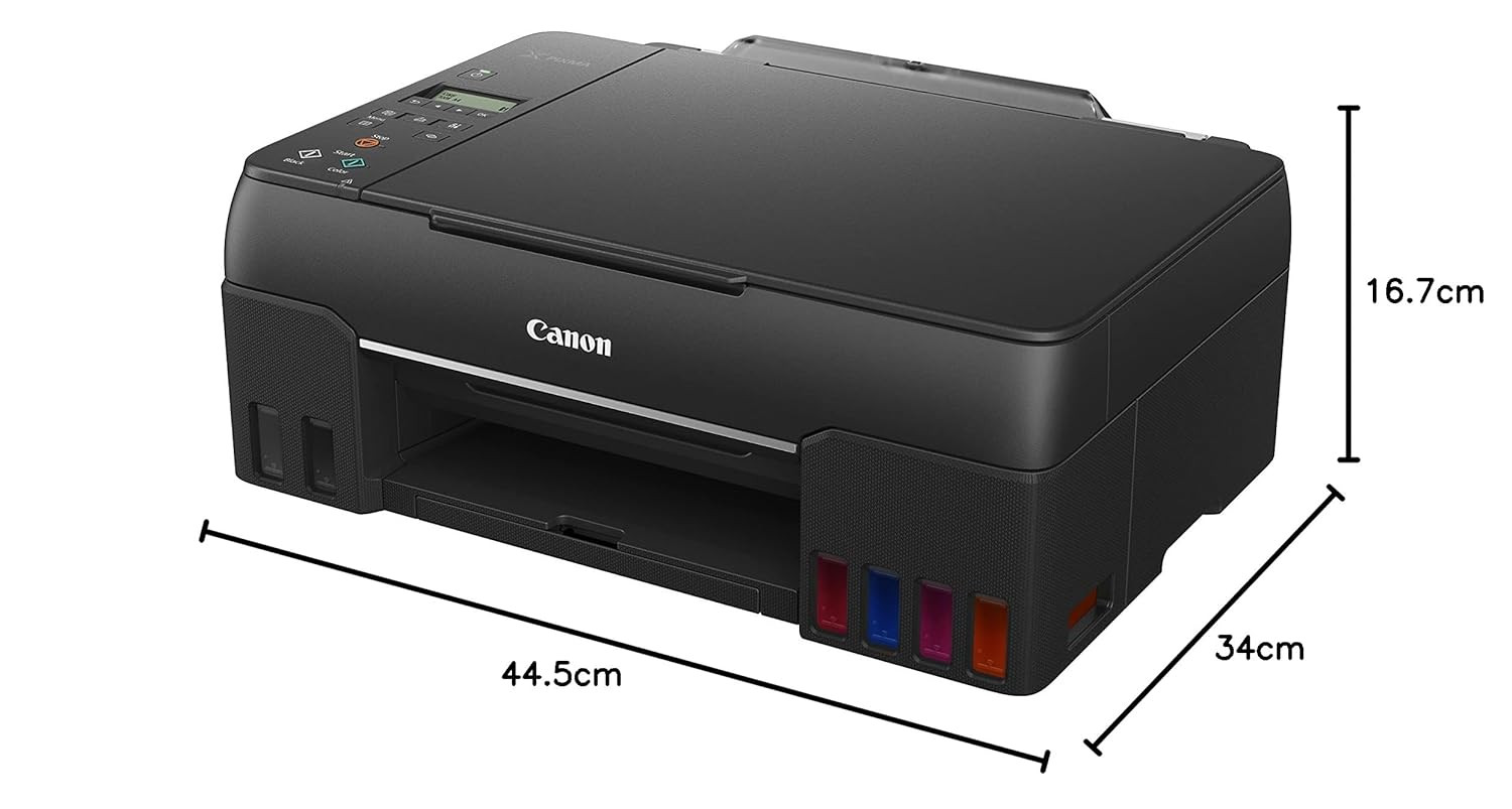 Canon PIXMA MegaTank G670 6 Colour PrintScanCopy High Volume Printing Photo Printer