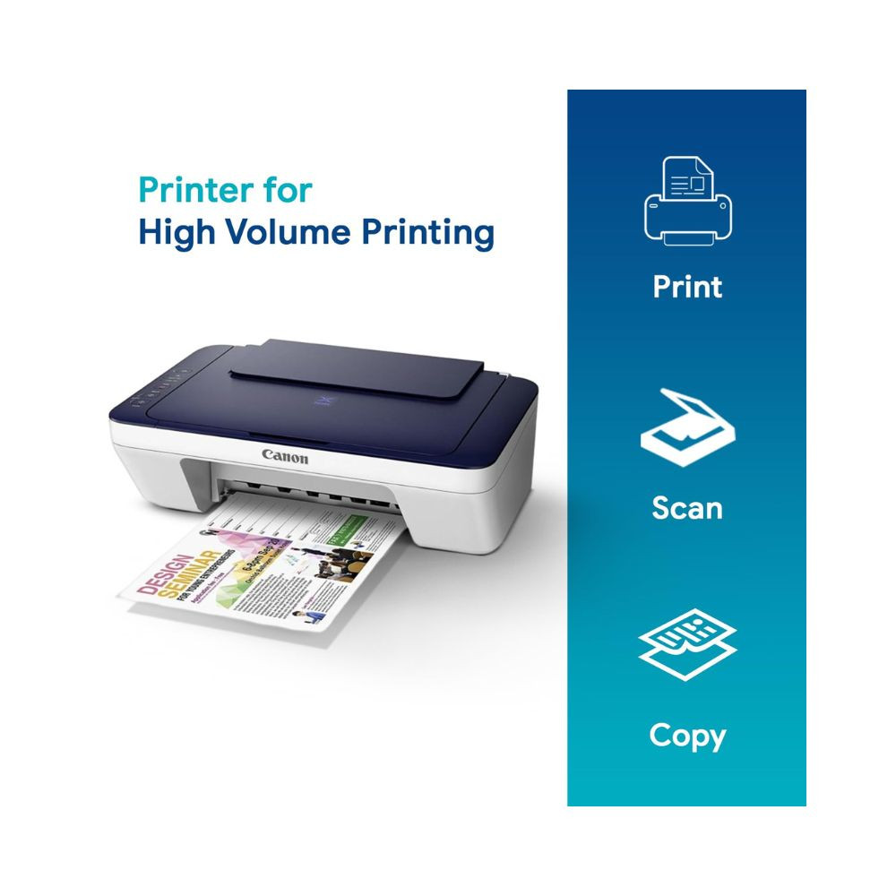 Canon Pixma MG2577s All-in-One Inkjet Colour Printer BlueWhite