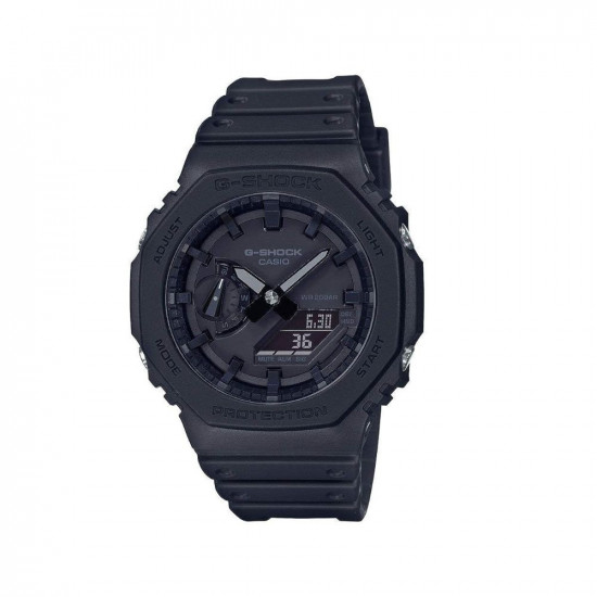 Casio Analog-Digital Black Dial Men's Watch-GA-2100-1A1DR (G987)