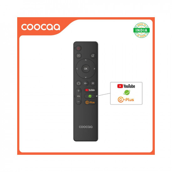Coocaa 100 cm 40 inches Frameless Series Full HD Smart IPS LED TV 40S3U Pro Black