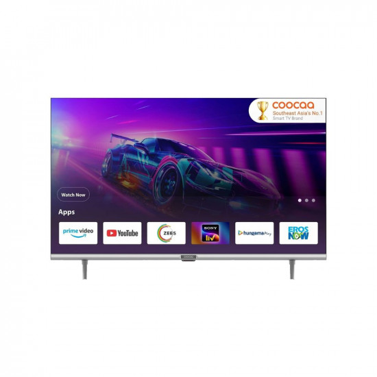 Coocaa 100 cm 40 inches Frameless Series Full HD Smart IPS LED TV 40S3U Pro Black