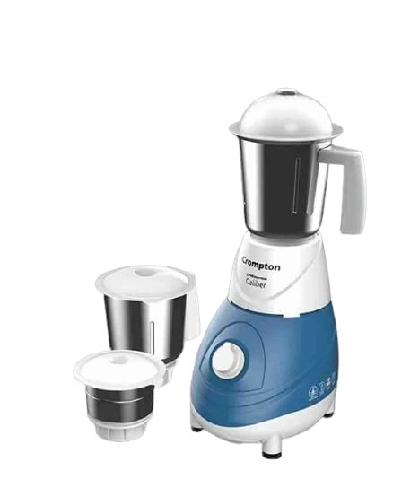 Crompton Caliber Mixer Grinder 750Watts Power Motor Vent-x Technology Stainless 3Jar