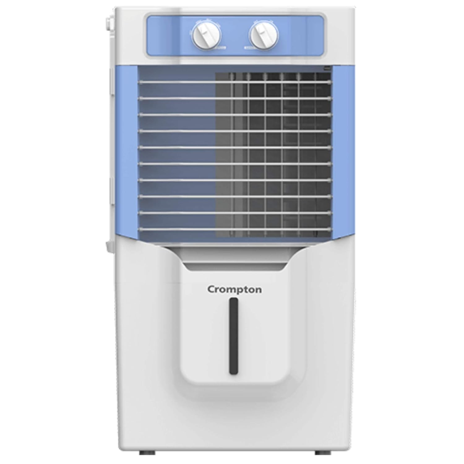 Crompton Ginie Neo Personal Air Cooler - 10L White and Light Blue