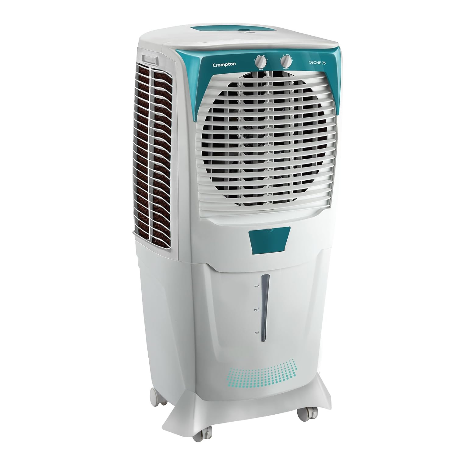 Crompton Ozone 75 Litres Desert Air Cooler for home  Large  Easy Clean Ice Chamber  4-Way Air Deflection  High Density Honeycomb Pads  Everlast Pump  Auto Fill