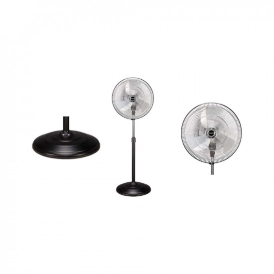 Crompton Storm 450 mm High Speed Pedestal Fan 1400RPM (Black)