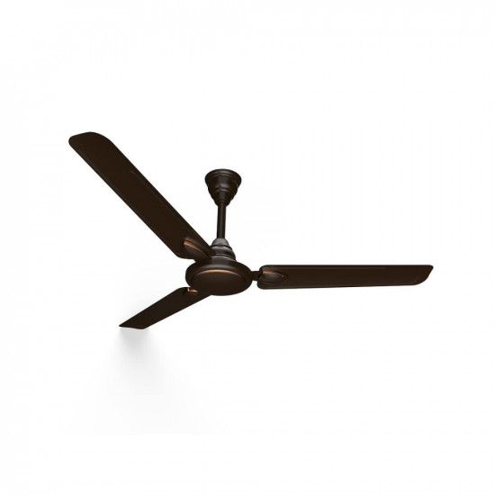 Crompton SUREBREEZE HILLBRIZ DECO 1200 mm (48 inch) Ceiling Fan (Smoked Brown) Star rated energy efficient fans