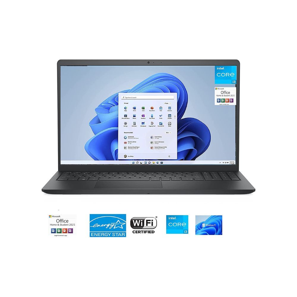 Dell New 2022 Inspiron 3511 NB || Intel Core i3-11th Gen || 8 GB Ram || 1TB HDD+256GB SSD