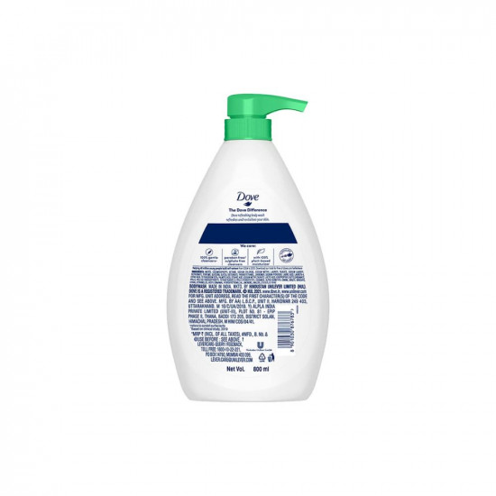 Dove Refreshing Body Wash, with Cucumber & Green Tea Scent, for Soft, 24hr Moisturised Skin, 800ml