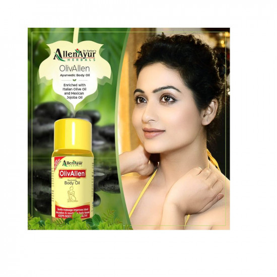 Dr. Sarkar Allen Ayur Herbal OlivAllen Body Oil